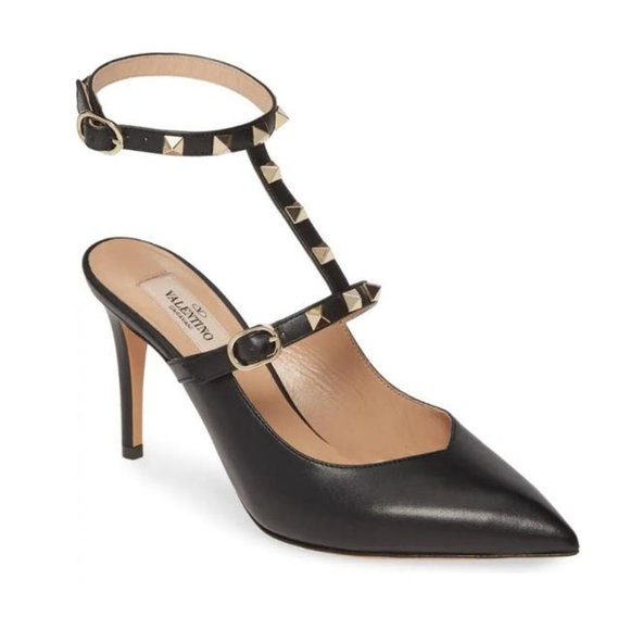 valentino ankle strap pump